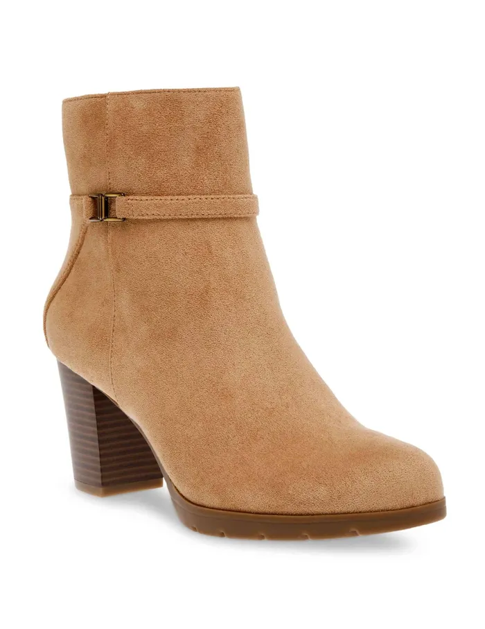 Anne Klein Romi Dress Bootie Natural Ms Women Shoes