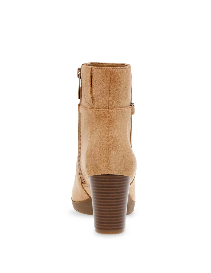 Anne Klein Romi Dress Bootie Natural Ms Women Shoes