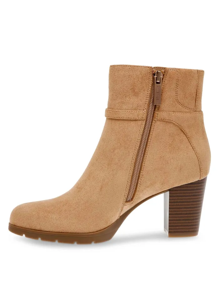 Anne Klein Romi Dress Bootie Natural Ms Women Shoes