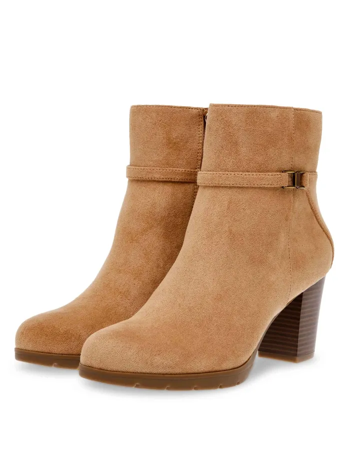 Anne Klein Romi Dress Bootie Natural Ms Women Shoes