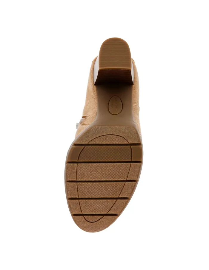 Anne Klein Romi Dress Bootie Natural Ms Women Shoes