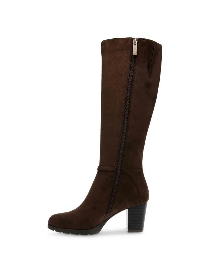 Anne Klein Rya Tall Boot Dk Brown Ms Women Shoes