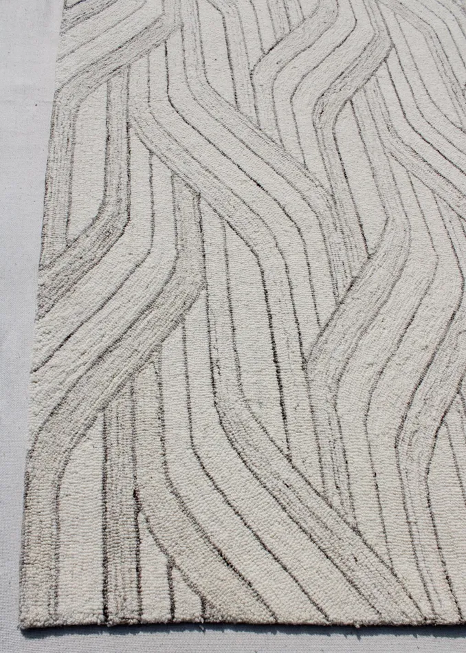 Anne Klein The Seville Modern Rug Collection Ivory Women Home