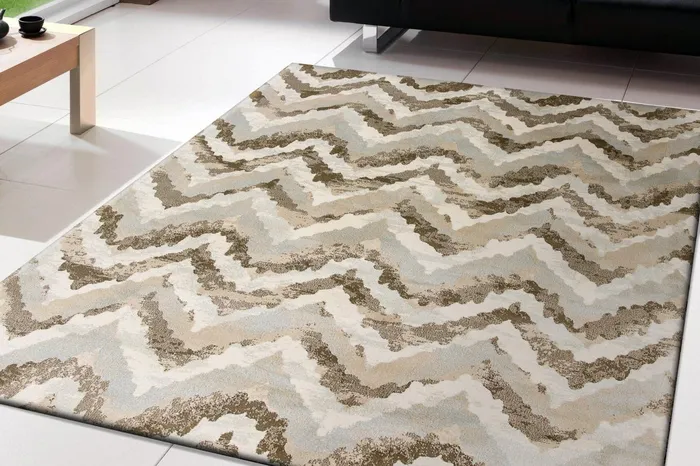 Anne Klein The Transitions Contemporary Rug Collection Ivory Women Home