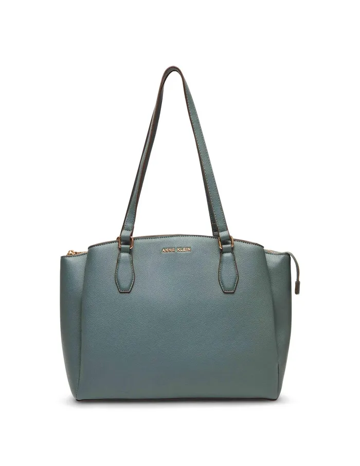Anne Klein Triple Compartment Tote Rosemary Women Handbags
