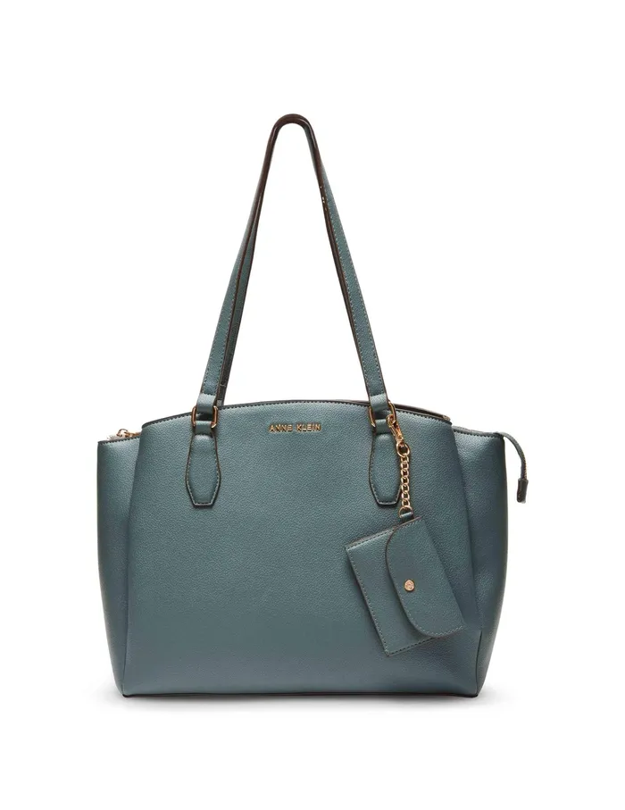 Anne Klein Triple Compartment Tote Rosemary Women Handbags