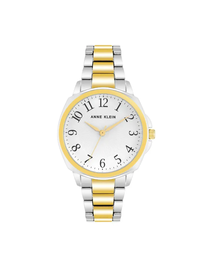 Anne Klein TwoTone Cushion Bracelet Watch Silvertone Women Watches 038 Jewelry Anne Klein TwoTone Cushion Bracelet Watch Silvertone Women Watches 038 Jewelry