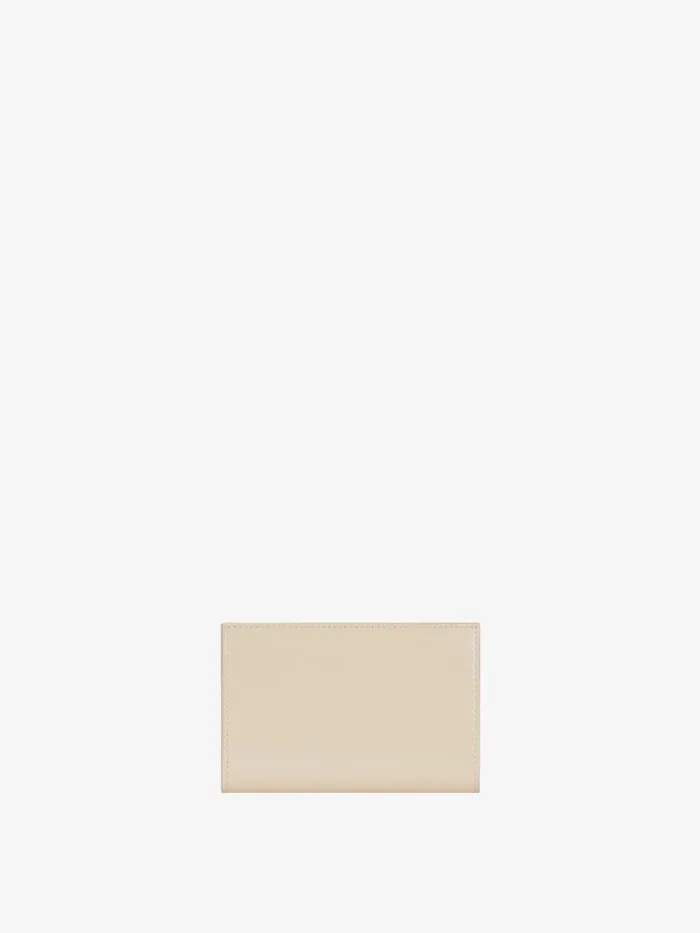 Antigona Bifold Wallet In Box Leather Natural Beige Women Givenchy Wallets and Card Holders
