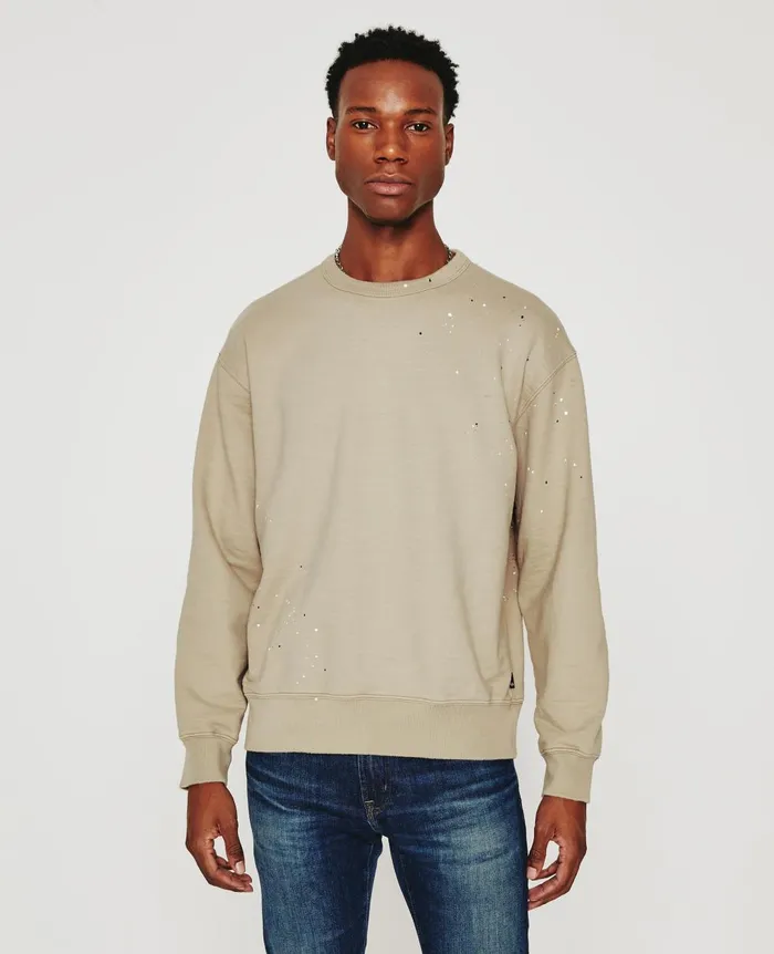 Arc Crew Stone Dot Natural Multi Men AG Jeans Tees