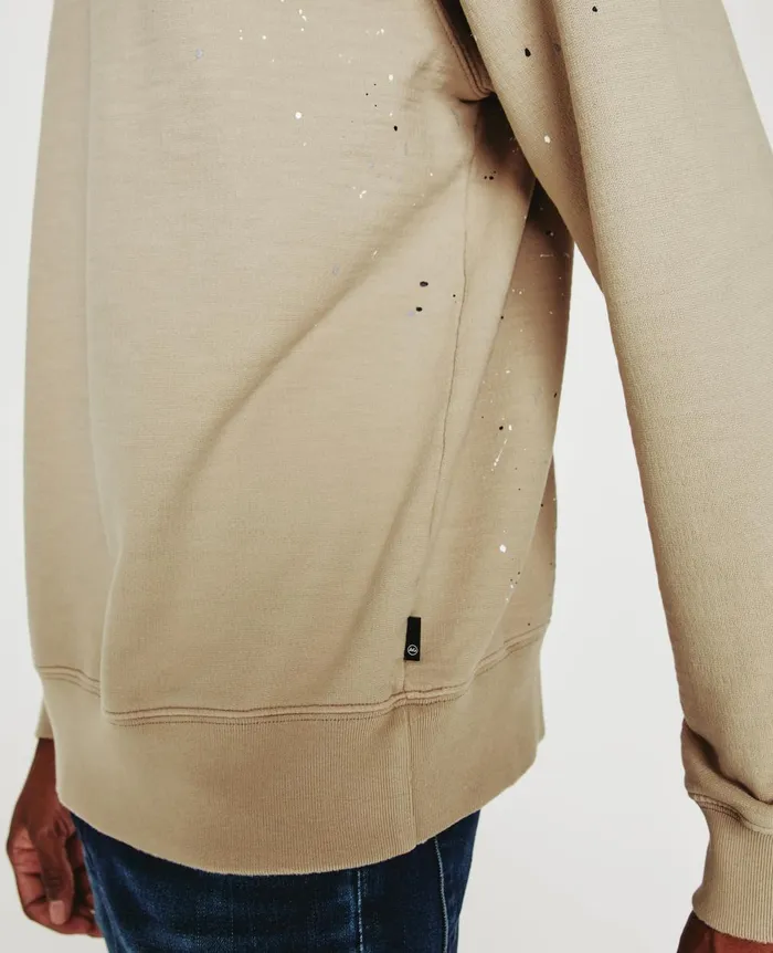 Arc Crew Stone Dot Natural Multi Men AG Jeans Tees Arc Crew Stone Dot Natural Multi Men AG Jeans Tees