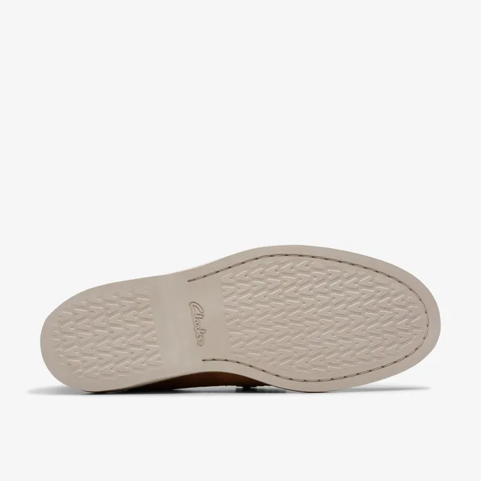 Atticus LT Slip Cola Suede Men Clarks Casual Dress Shoes
