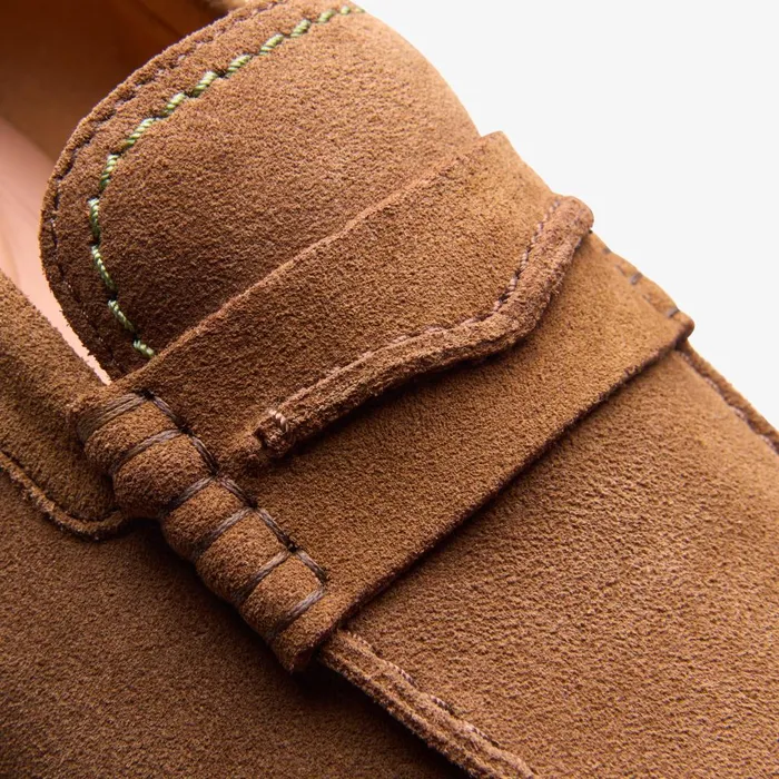 Atticus LT Slip Cola Suede Men Clarks Casual Dress Shoes