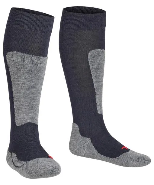 Babies and Kids Active Ski Kids Kneehigh Socks Marine FALKE Knee High Socks