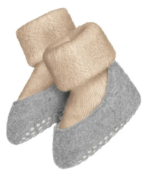 Babies and Kids Baby Cosyshoe Babies Slippers Sand Mel FALKE House Socks