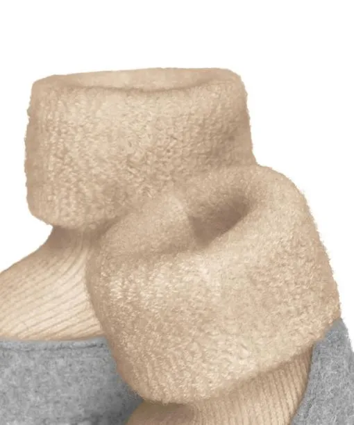 Babies and Kids Baby Cosyshoe Babies Slippers Sand Mel FALKE House Socks