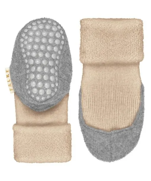 Babies and Kids Baby Cosyshoe Babies Slippers Sand Mel FALKE House Socks