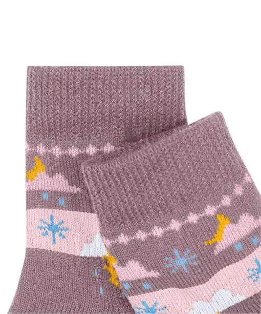 Babies and Kids Baby Weather Fair Isle Babies Socks Parrod Red FALKE Baby Socks