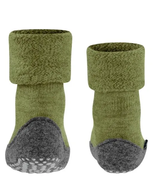 Babies and Kids Cosyshoe Teens Kids Slippers Calla Green FALKE House Socks