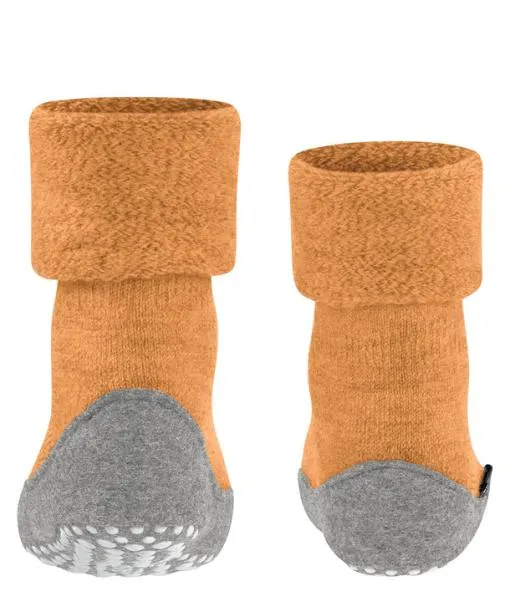 Babies and Kids Cosyshoe Teens Kids Slippers Mustard FALKE House Socks