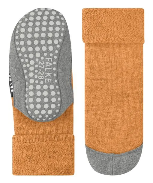 Babies and Kids Cosyshoe Teens Kids Slippers Mustard FALKE House Socks