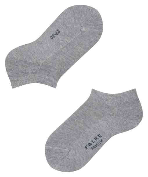 Babies and Kids Family Kids Sneaker Socks Light Grey FALKE Family