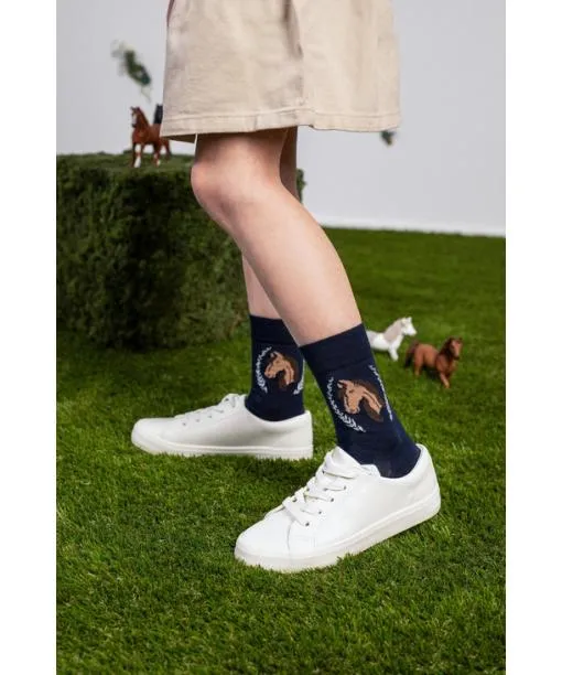 Babies and Kids Horse Kids Socks Azure FALKE Socks