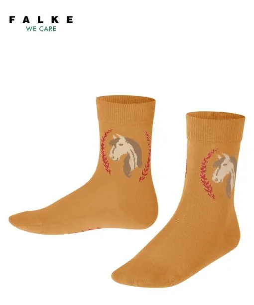 Babies and Kids Horse Kids Socks Mustard FALKE Socks