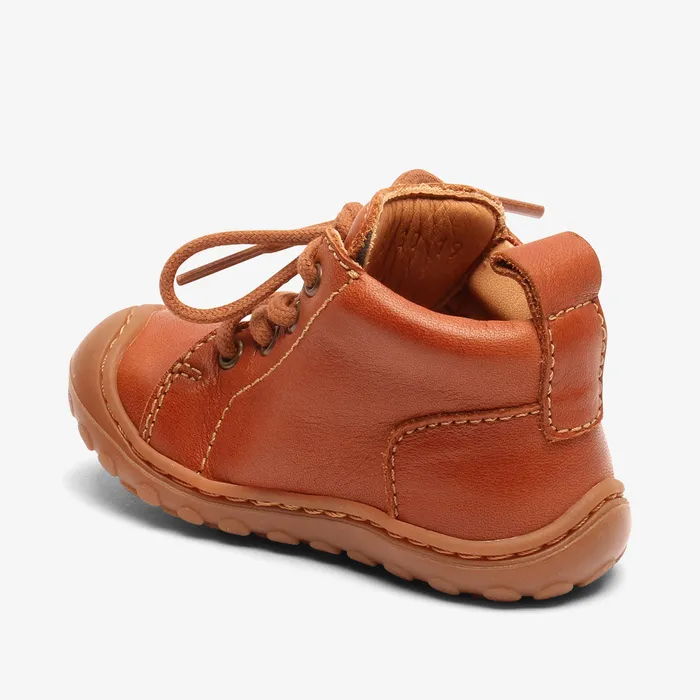 BABY Prewalkers bisgaardshoes gerle lace cognac Brown