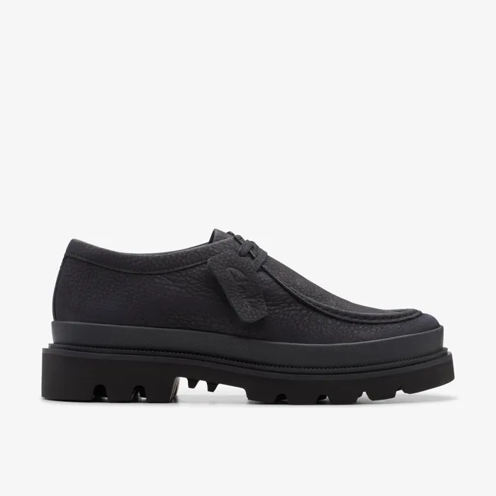 Badell Seam Black Nubuck Men Clarks Casual Dress Shoes