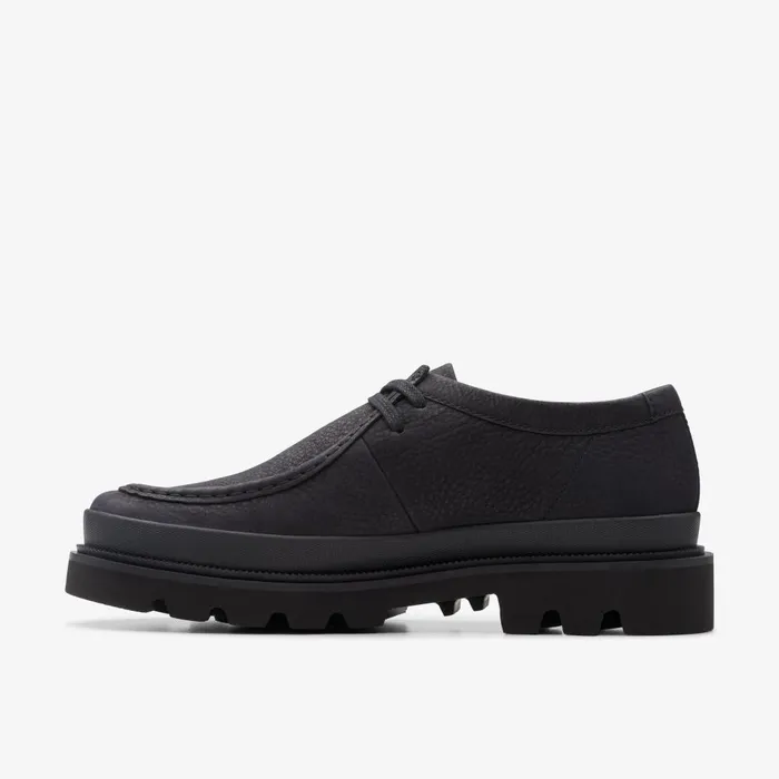 Badell Seam Black Nubuck Men Clarks Casual Dress Shoes