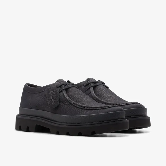 Badell Seam Black Nubuck Men Clarks Casual Dress Shoes