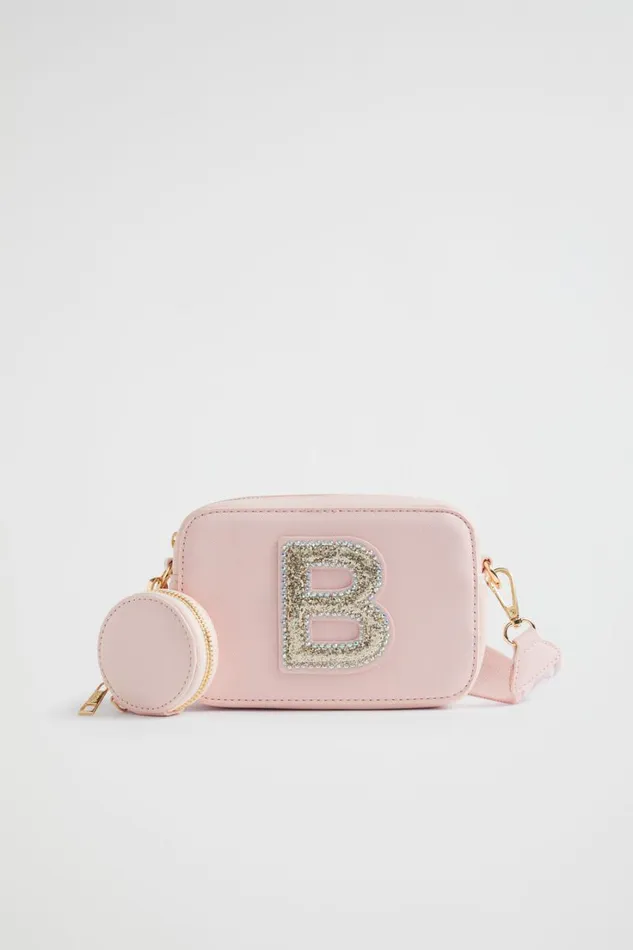 Bags Girl Seed Heritage Glitter Initial Bag B