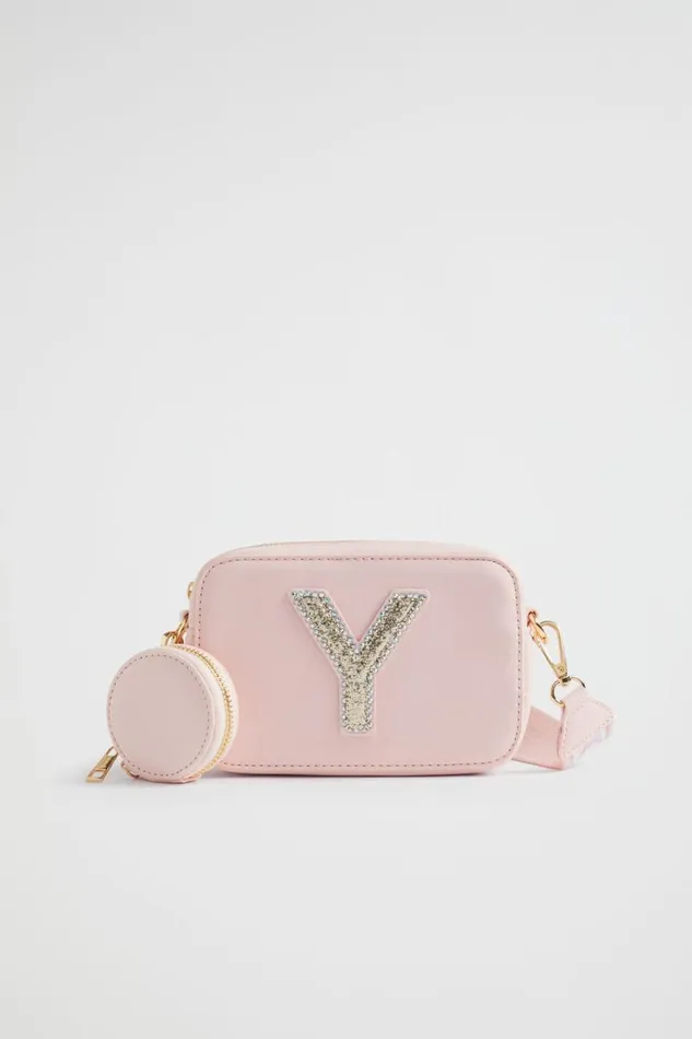 Bags Girl Seed Heritage Glitter Initial Bag Y