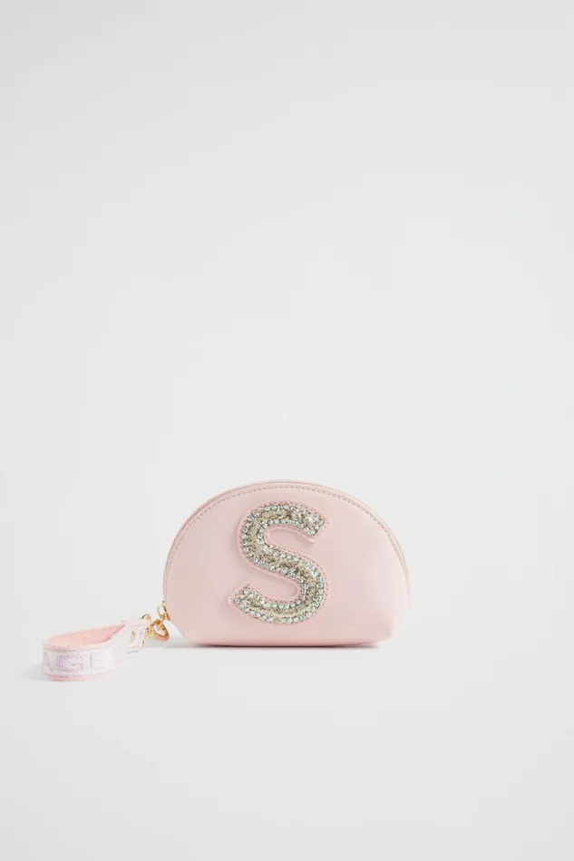 Bags Girl Seed Heritage Glitter Initial Purse S