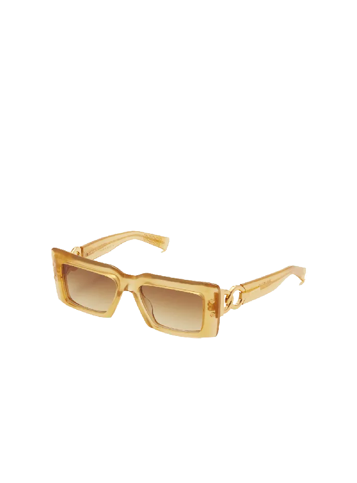 Balmain Eyewear WomenMen Impeacuterial Sunglasses Yellow