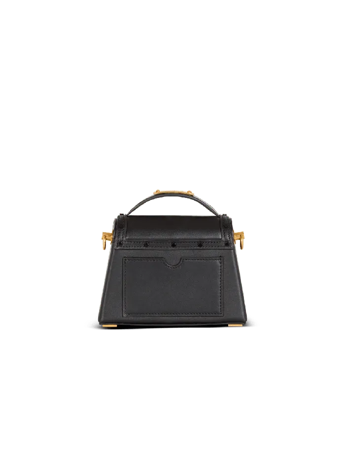 Balmain Handbags Women BBuzz Dynasty Small Leather Bag Black