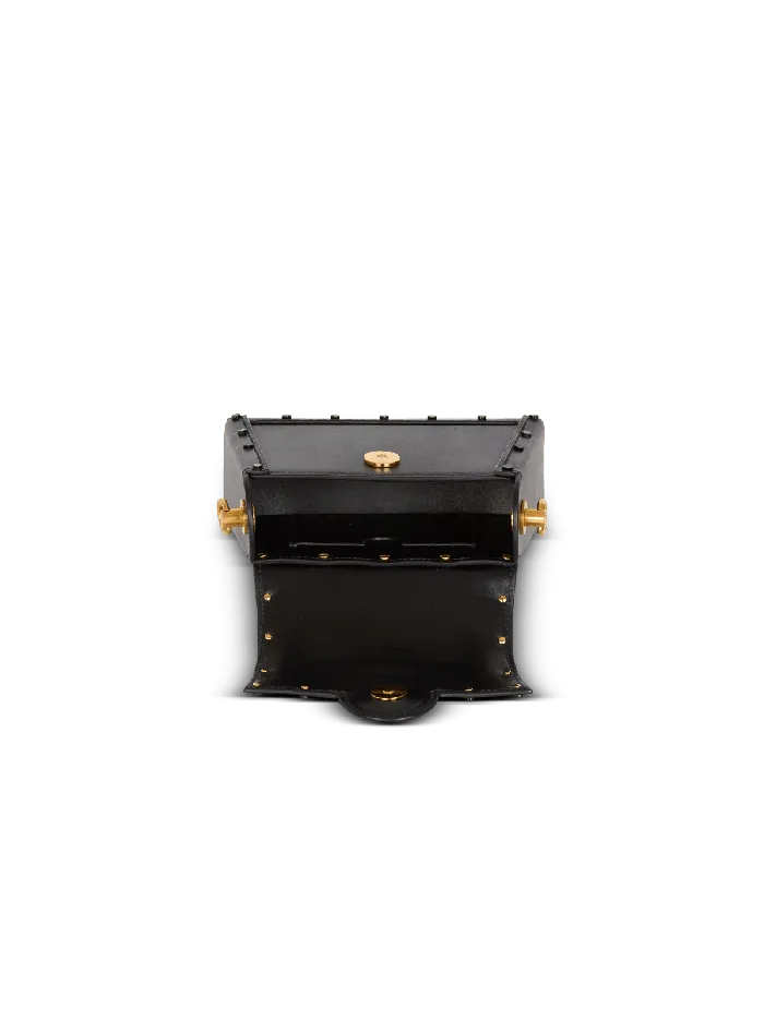 Balmain Handbags Women BBuzz Dynasty Small Leather Bag Black