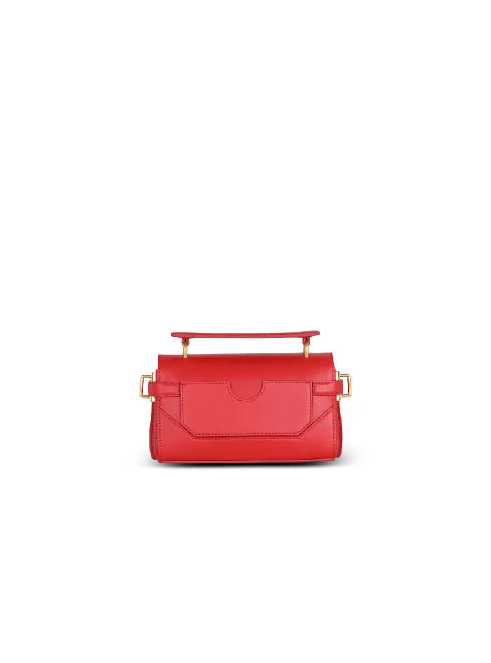 Balmain Handbags Women Smooth Leather BBuzz 19 Bag Red
