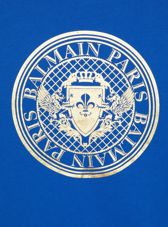Balmain Kids 039Coin039 Sweatshirtnbsp Blue