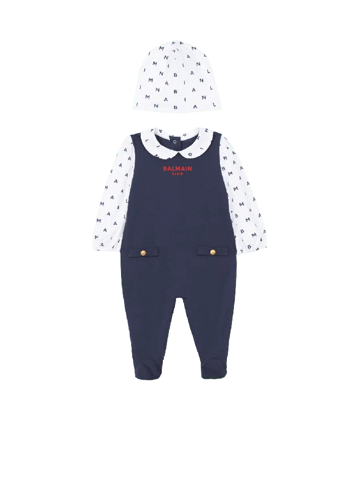 Balmain Kids 2piece Set Navy