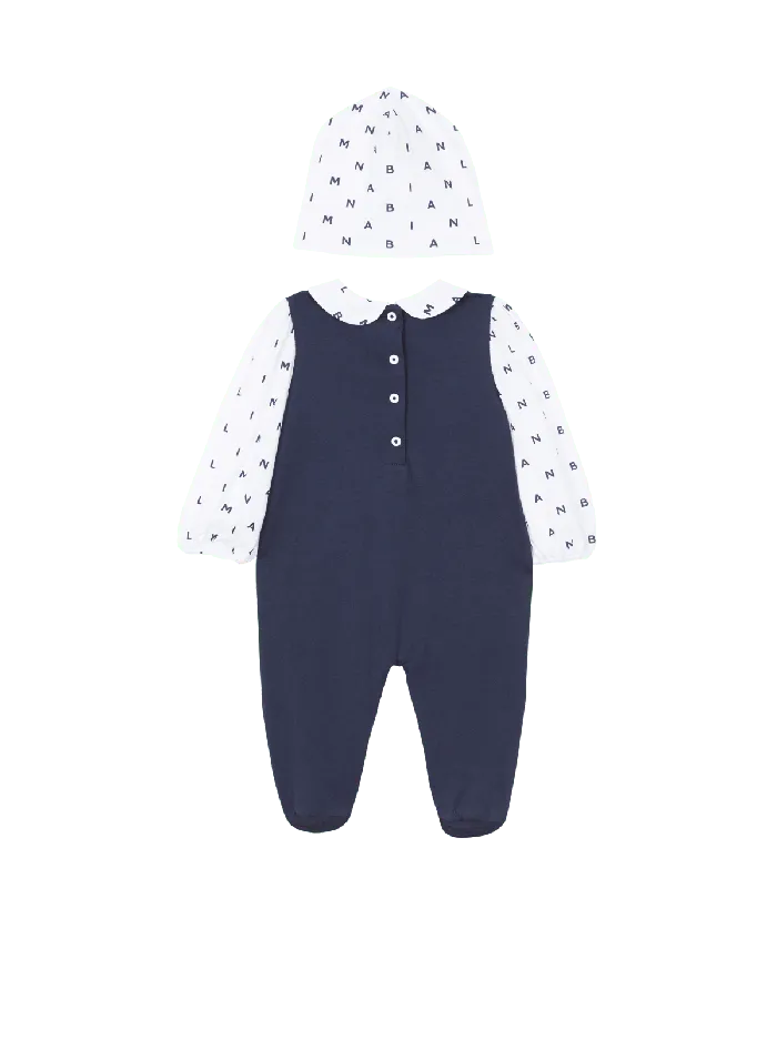 Balmain Kids 2piece Set Navy