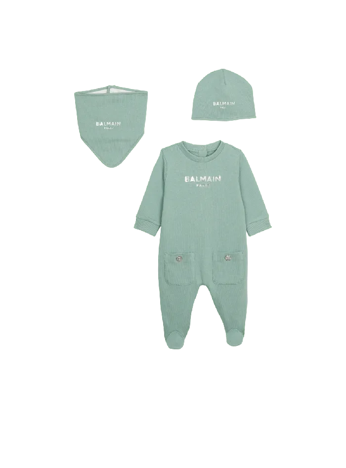 Balmain Kids 3piece Set Green