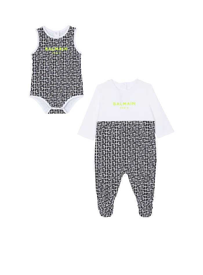 Balmain Kids Body 8211 2piece Set Black
