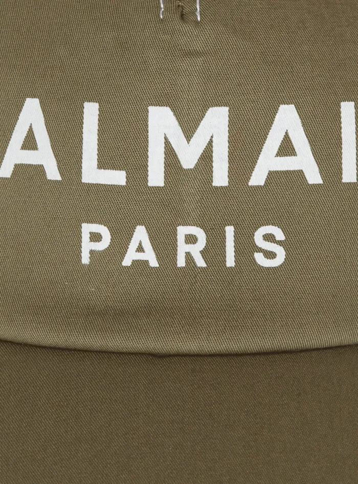 Balmain Kids Cap Green