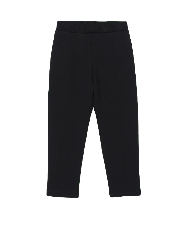 Balmain Kids Signature Coin Joggers Black