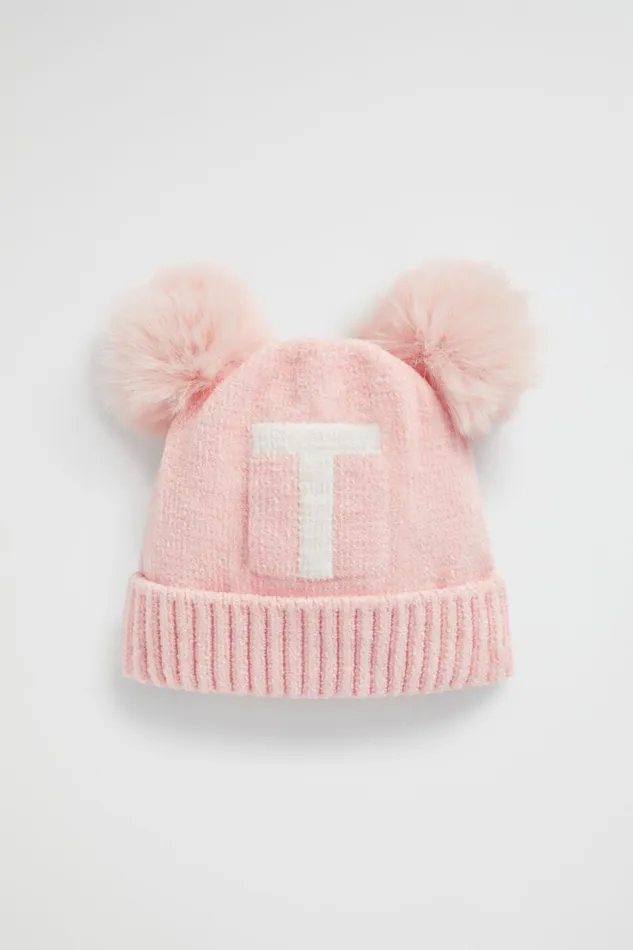 Beanies Baby Seed Heritage Chenille Initial Beanie T