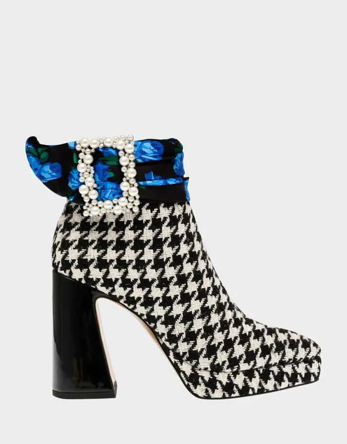 Betsey Johnson Women IDRIS BLACKWHITE Black White