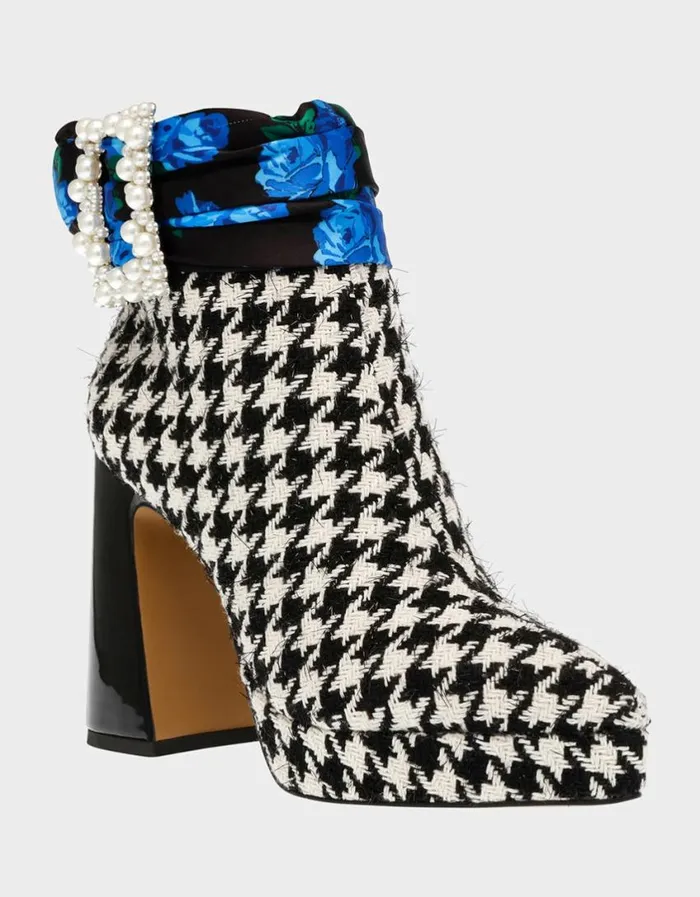 Betsey Johnson Women IDRIS BLACKWHITE Black White