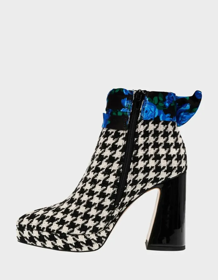 Betsey Johnson Women IDRIS BLACKWHITE Black White