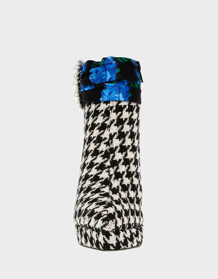 Betsey Johnson Women IDRIS BLACKWHITE Black White